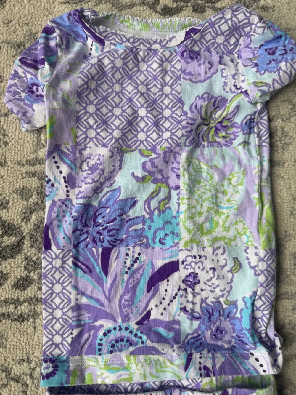 Lilly Pulitzer Patchwork Pajama - 2T